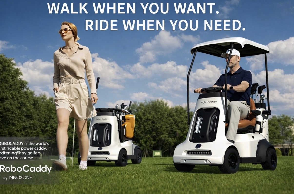 RoboCaddy - Lifestyle on the Course